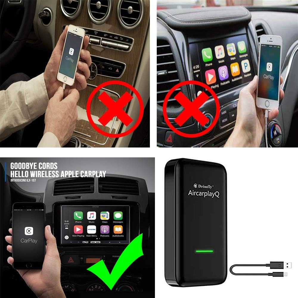 Wireless CarPlay Adapter 5GHz WiFi T530