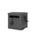 Wicker Hideaway Hose Cart J55694