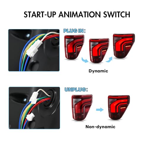 SMOKE LED Tail Lights J4389
