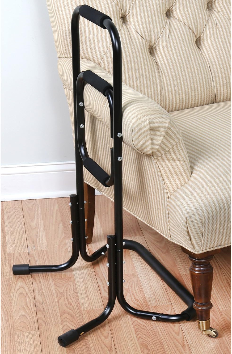 Black Metal Chair Stand Assist W6624