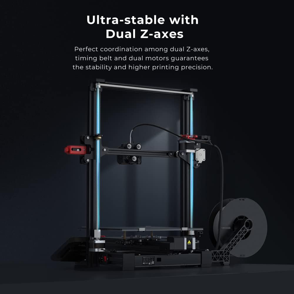 FDM 3D Printer with CR Touch Automatic Leveling Dual Z-axis 32-bit Silent Mainboard F357