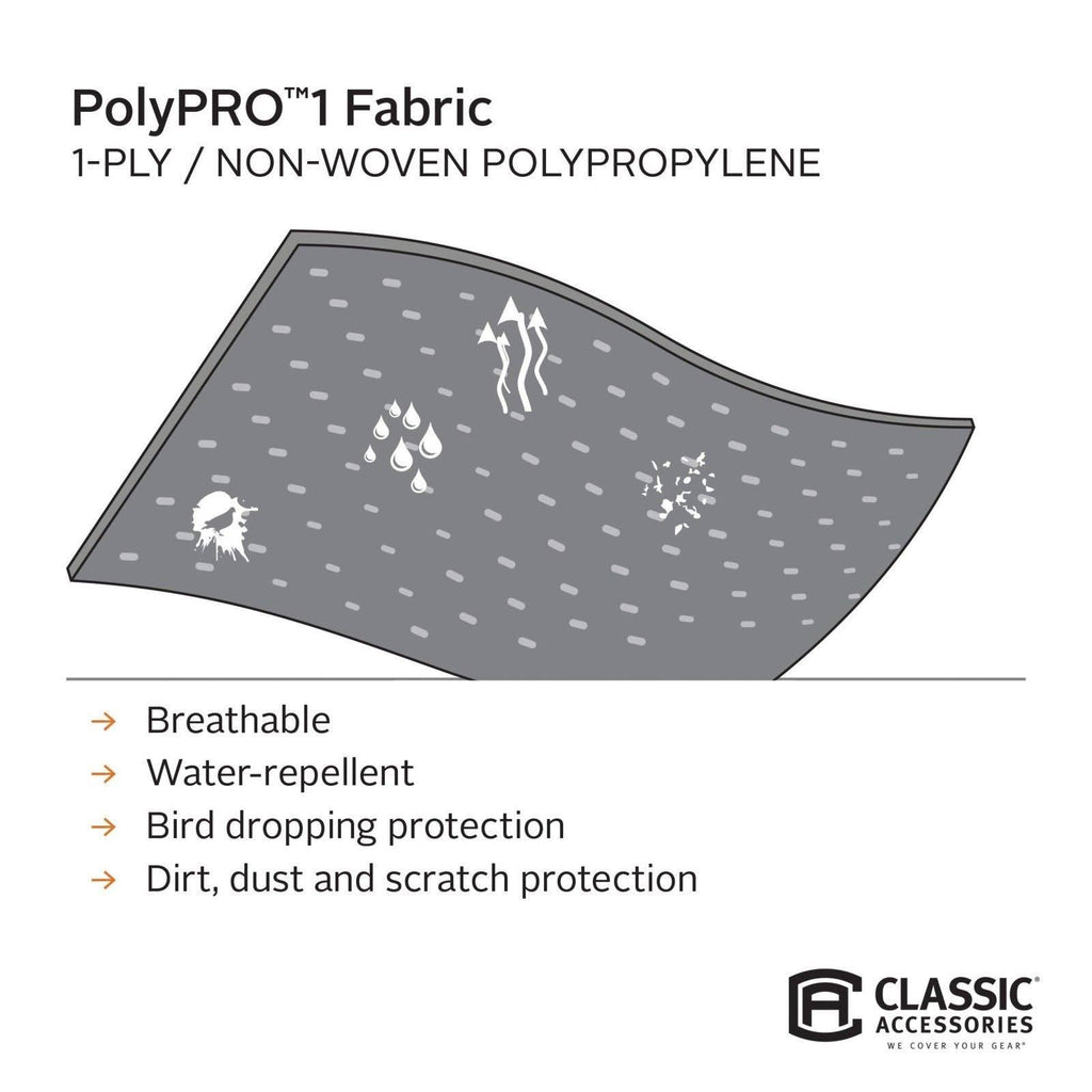 Gray Folding Camping Trailer Cover L1456