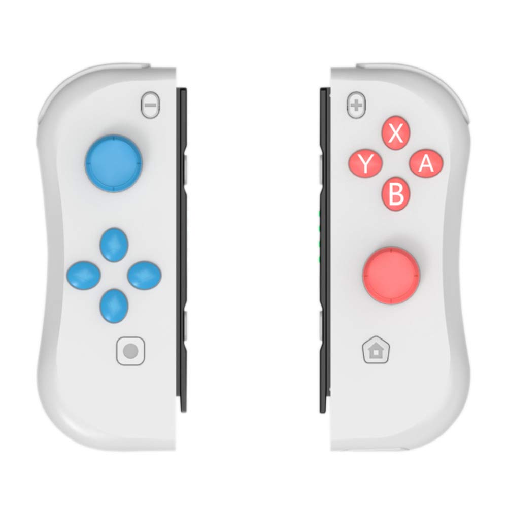 Light Gray Joy Pad Controllers for Nintendo Switch Console X391