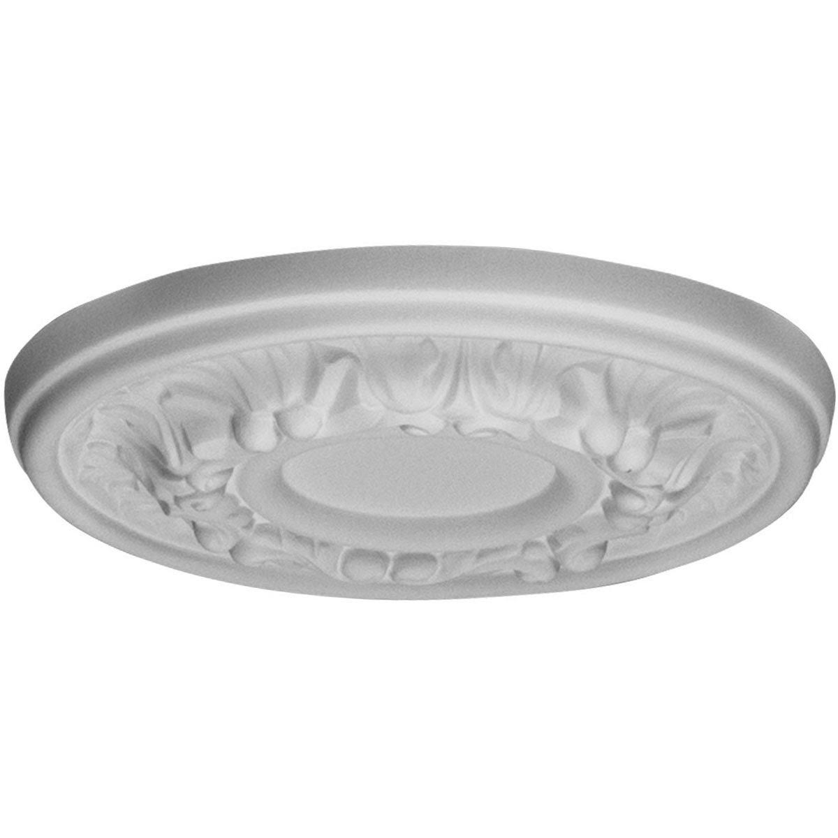 Hand-Painted Black Ceiling Medallion Y469