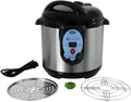 9.5 Qt Stainless Steel Electric Pressure Cooker and Canner J474