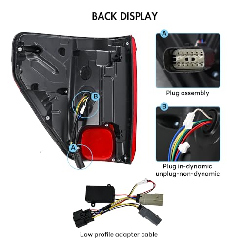 SMOKE LED Tail Lights J4389