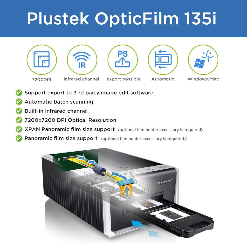 Automatic Film & Slide Scanner, 7200 dpi F3487