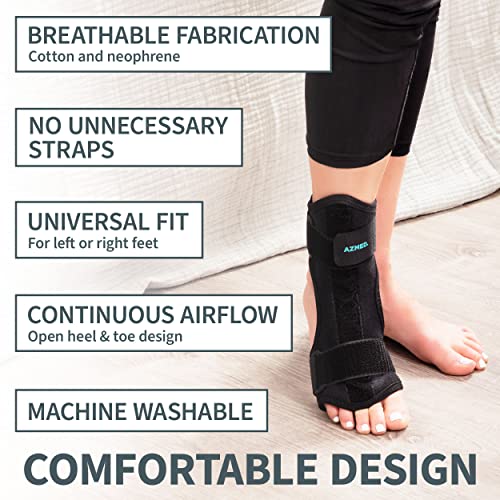Plantar Fasciitis Night Splint Compression Foot Sleeve Adjustable Arch Support Foot Brace X961572