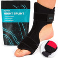 Plantar Fasciitis Night Splint Compression Foot Sleeve Adjustable Arch Support Foot Brace X961572