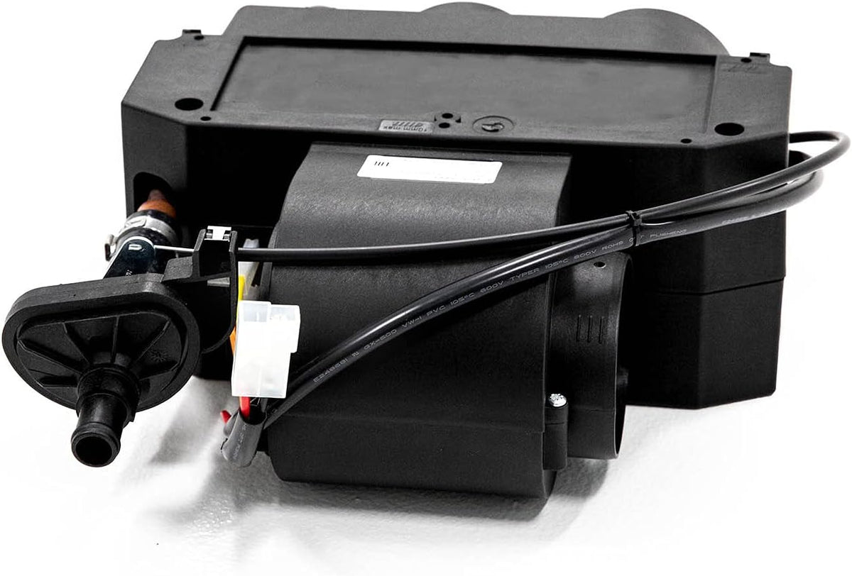 Cab Heater with Shutoff Valve, 3.4 Amps at 13.7 Volts, Includes Defrost Hoses and Vents F669134