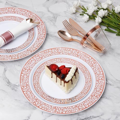 350pc Silver Plastic Dinnerware Set L591930