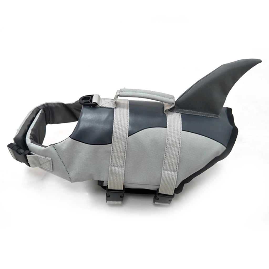 Dog Pet Shark Swimsuit Vest Safety Wear T283