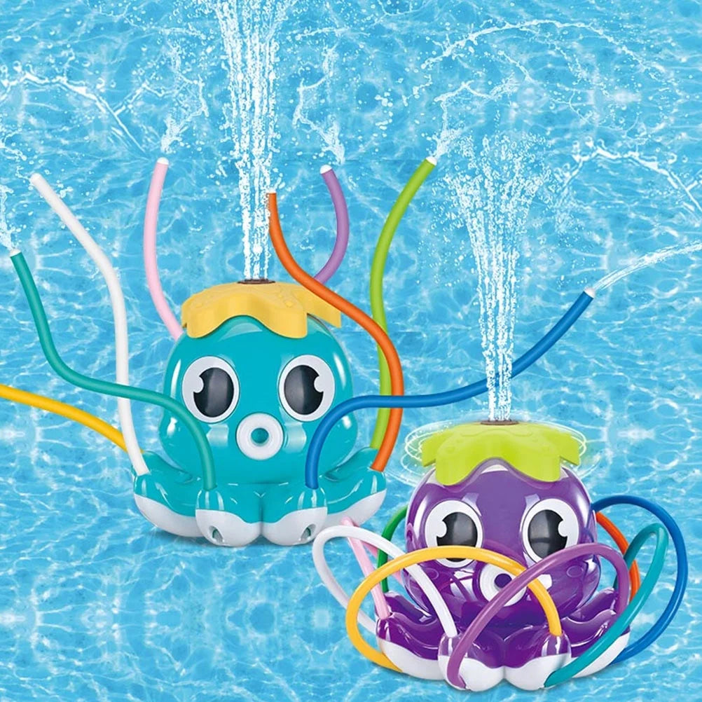 Inflatable Octopus Water Toy for Toddlers X768