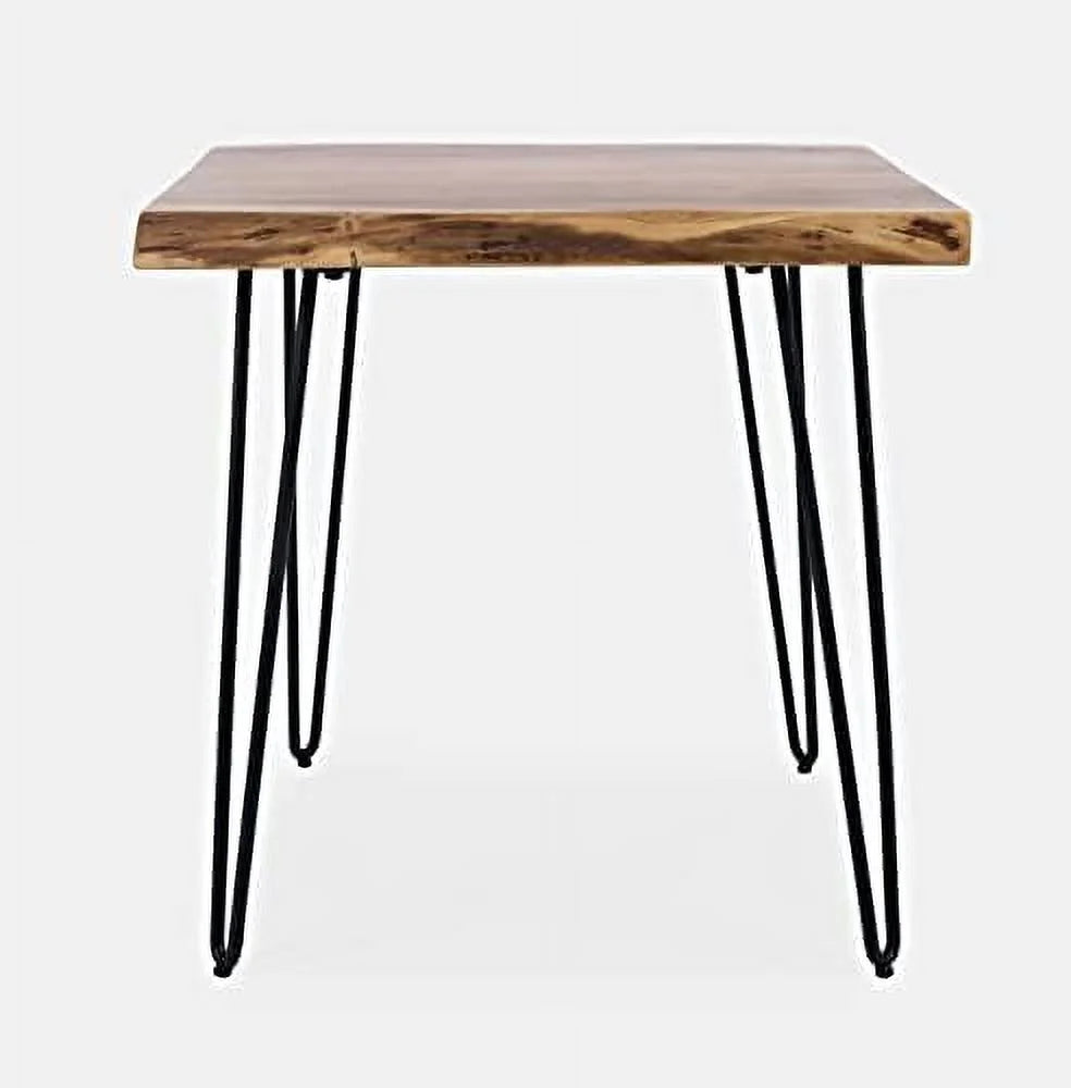 Solid Acacia Square End Table L3484