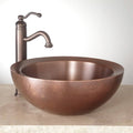 Bronze Hammered Copper Vessel P684