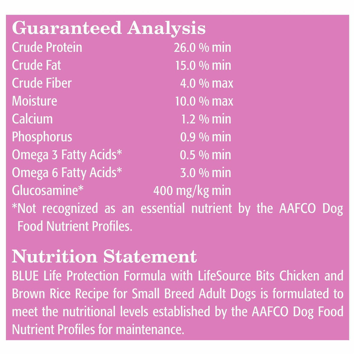 Dog Food Chicken and Brown Rice D316905