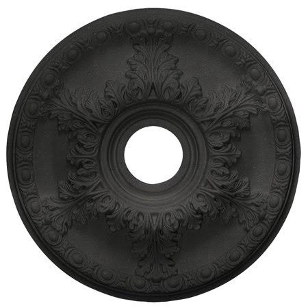 Granada Ceiling Medallion, Hand-Painted Pewter B397