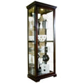 Chocolate Cherry Curio Cabinet W41196