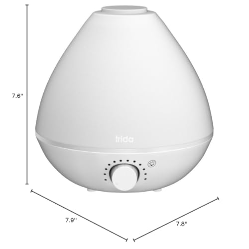 3-in-1 Cool Mist Humidifier with Diffuser and Nightlight R238