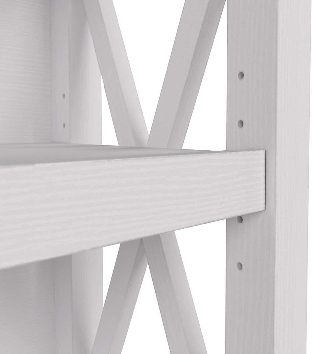Pure White Oak 2 Shelf Bookcase Z146499