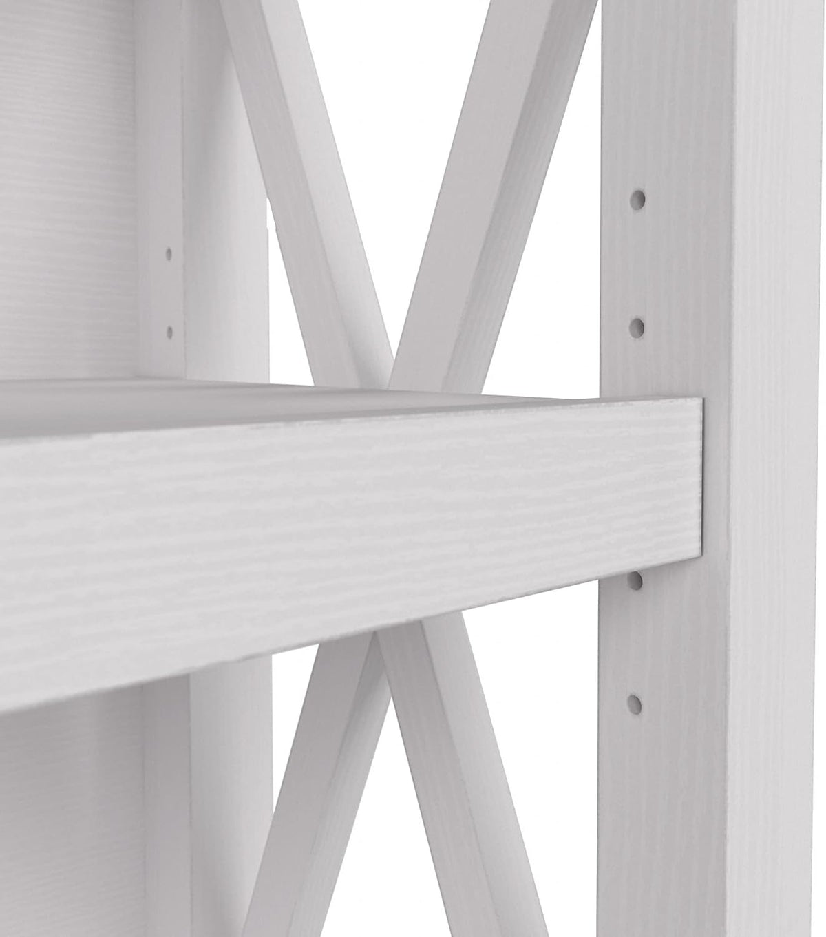 Pure White Oak 2 Shelf Bookcase Z146499