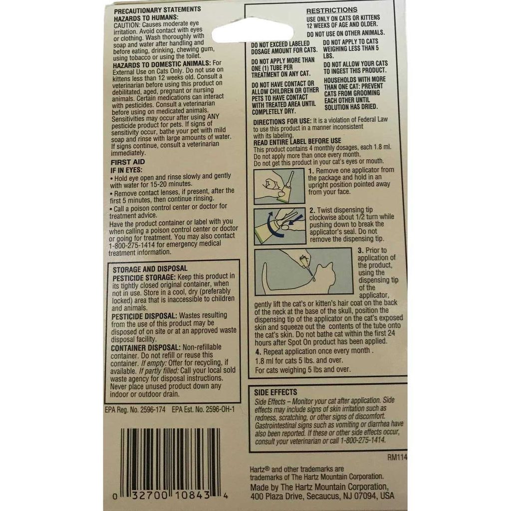 Flea & Tick Prevention For Cats L79094