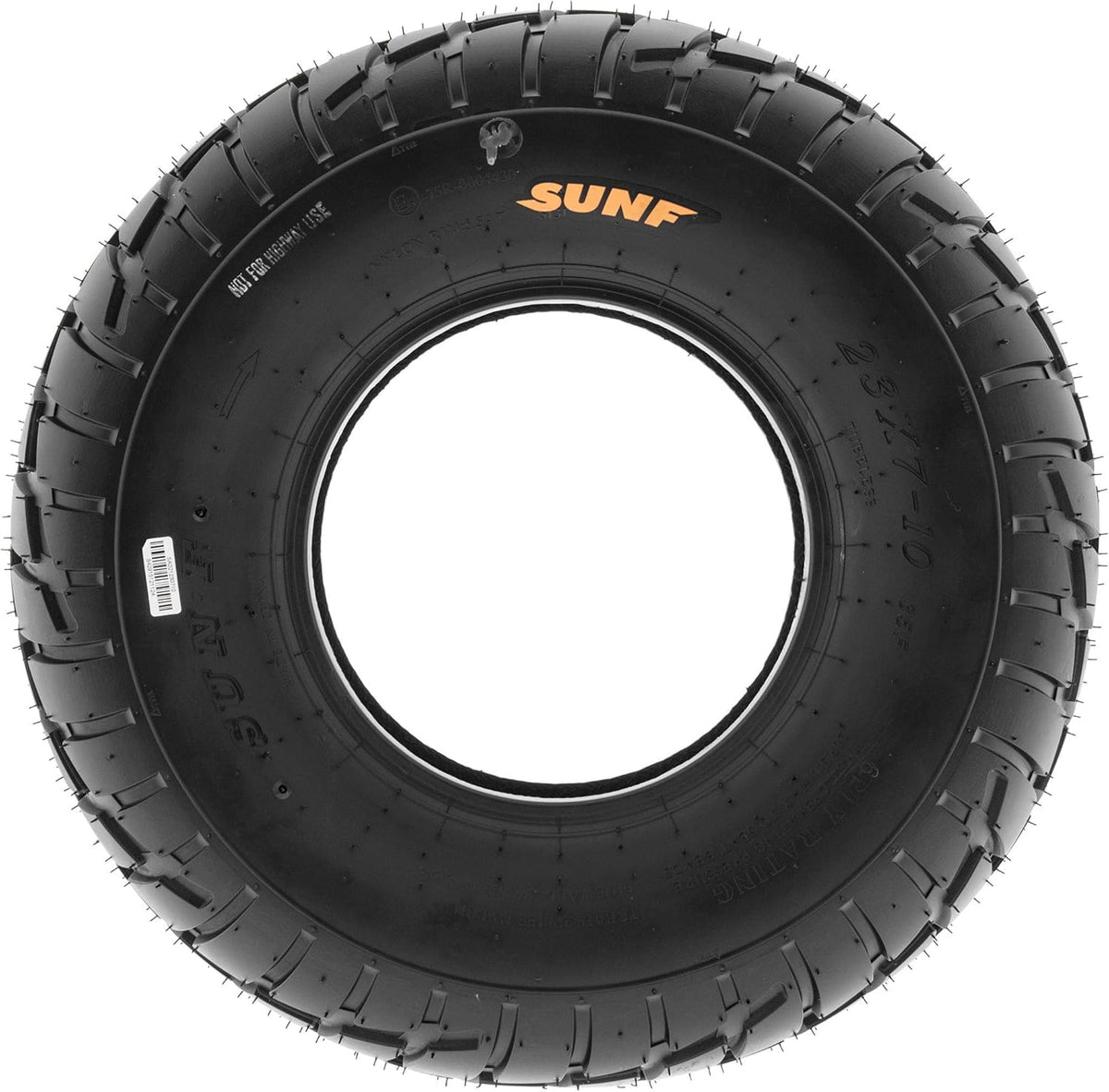 Set of 4 ATV UTV Flat Track Tires 20x7-8 Front & 18x9.5-8 Rear, 6 PR, Tubeless P46733