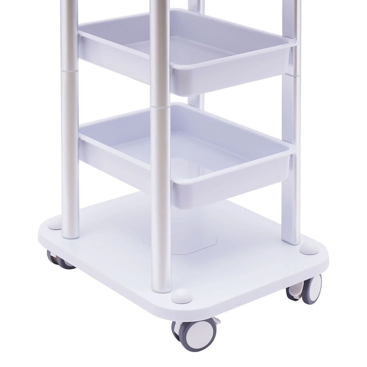 4 Layers Tray Rolling Cart with Wheels X718