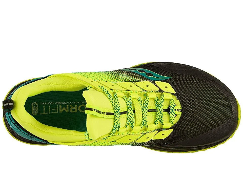 Citron/Black Trail Running Shoes Z403