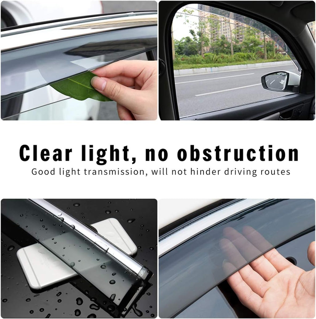 Smoke Side Window Deflectors for A3 Hatchback 2010-2013 Q12823