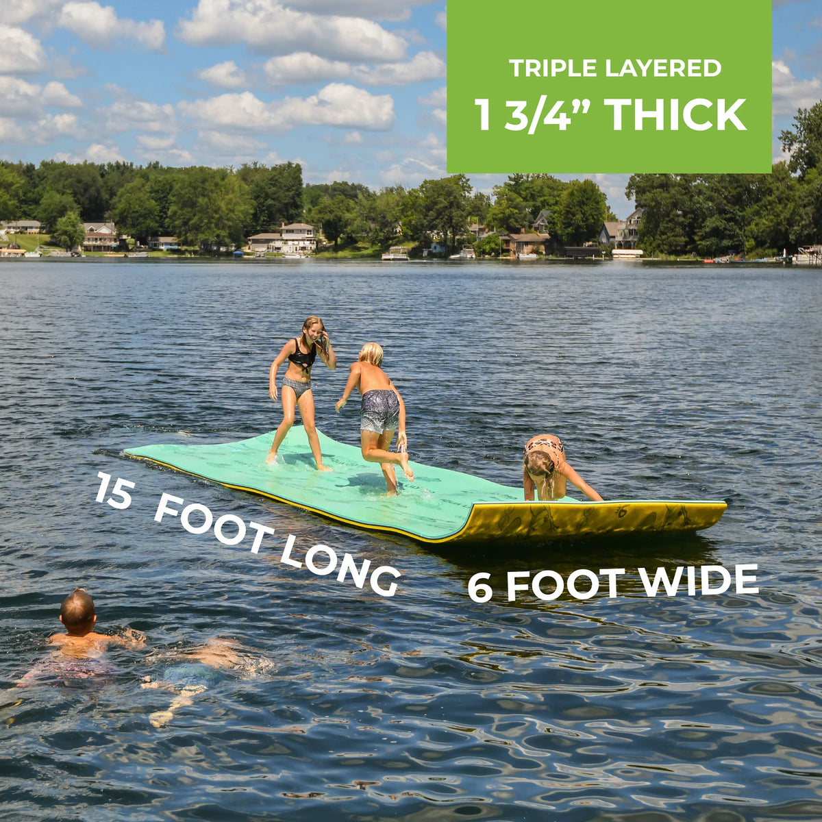 15 Ft Floating Foam Island S65782