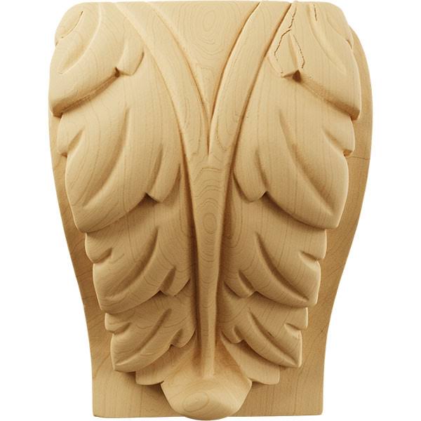 Alder Extra Large Acanthus Leaf Block Corbel L1766