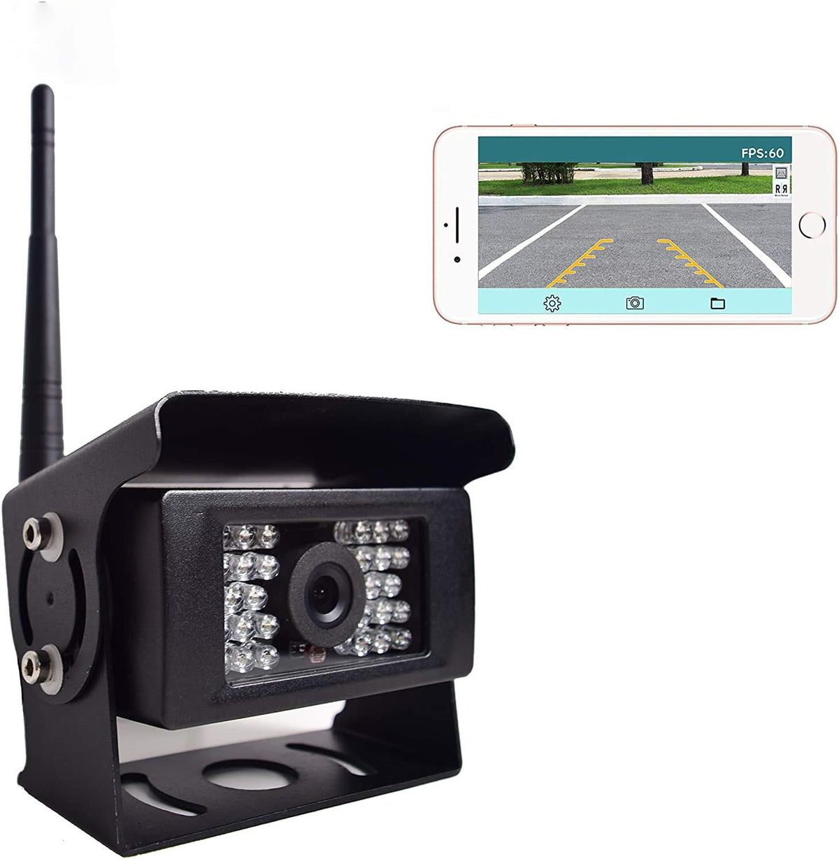 Wireless Backup Camera with Night Vision Waterproof D31880