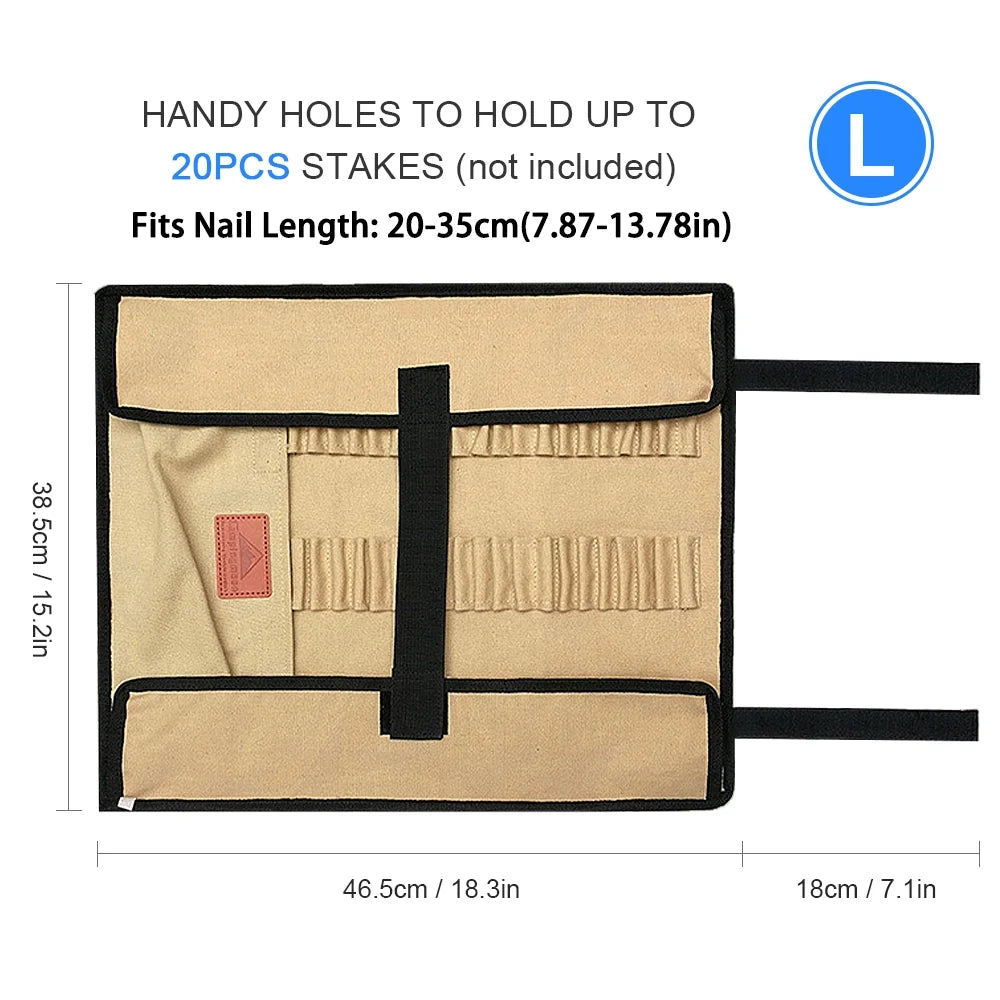 Camping Stake Bag Tent Pegs Storage Bag Carrying Bag D311158
