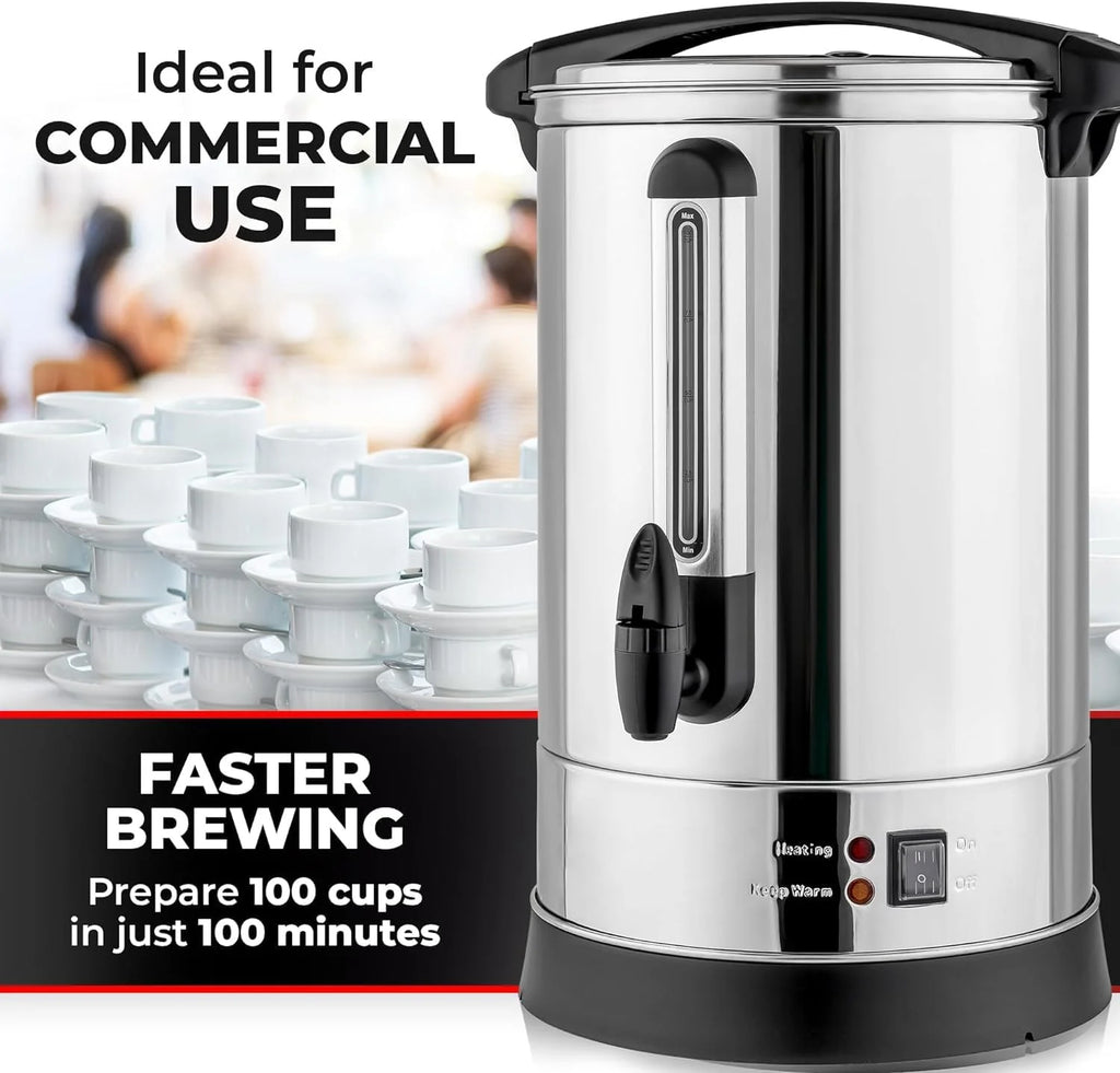 100 Cup Commercial Coffee Urn & Hot Beverage Dispenser U4168