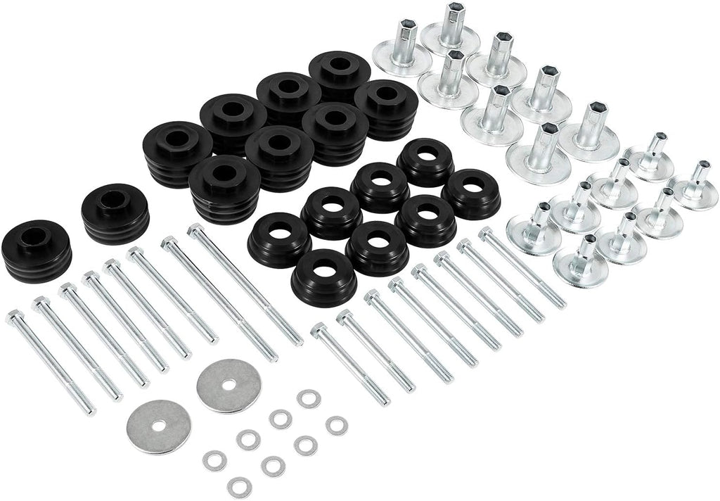Body Mount Bushing Kit for Ford F250 F350 Super Duty 2008-2016 2WD 4WD Polyurethane M22665
