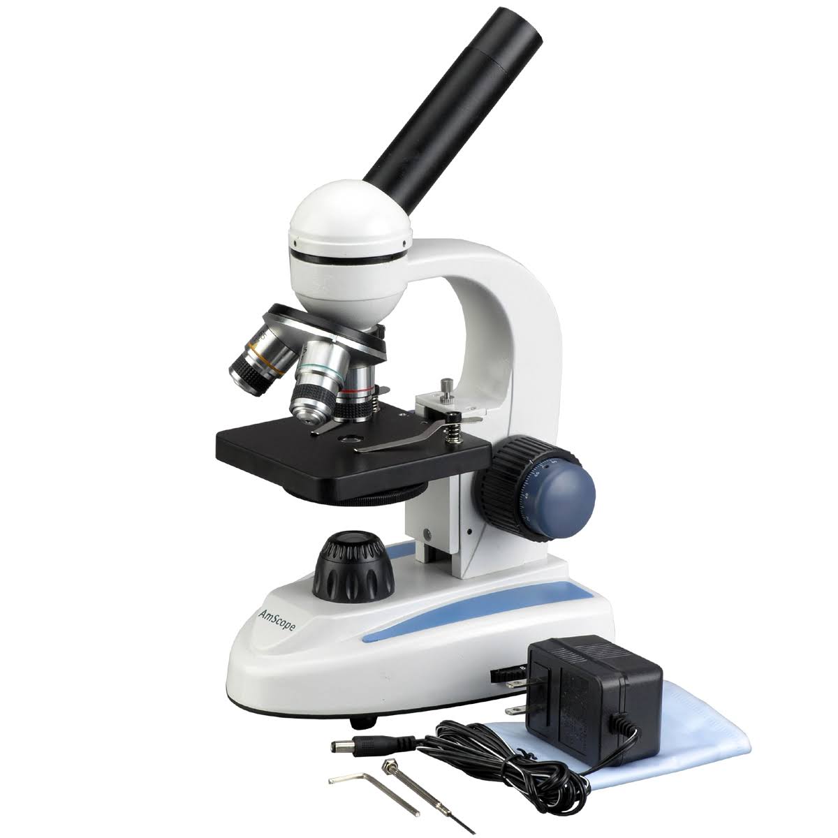 40X-400X Cordless LED Compound Microscope Q457