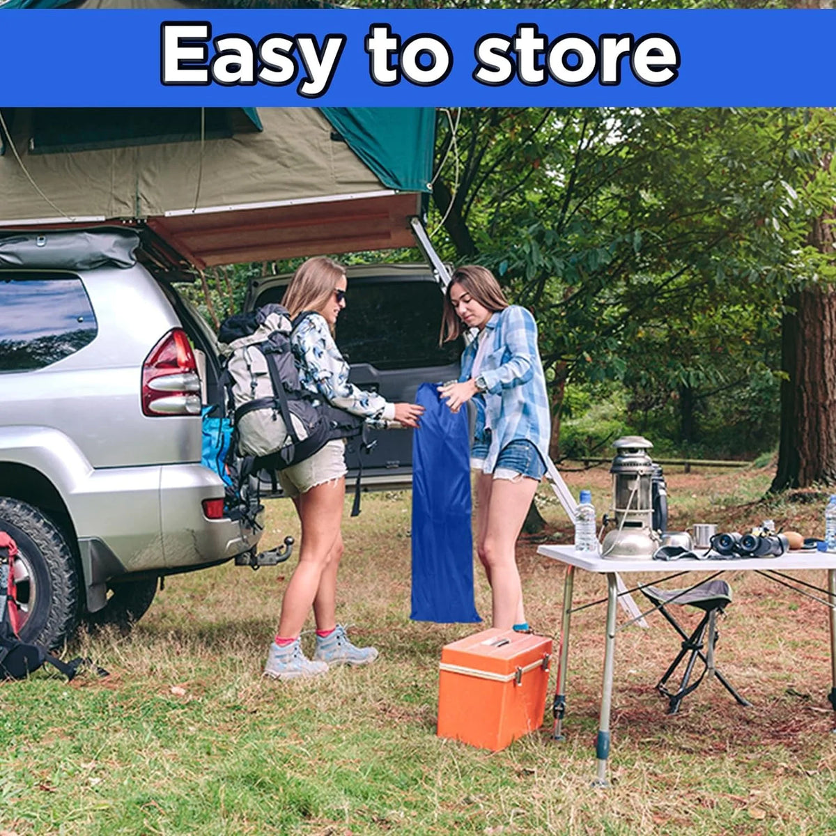2 Pack 450lbs Max Load Camping Cot with Carry Bag K98177