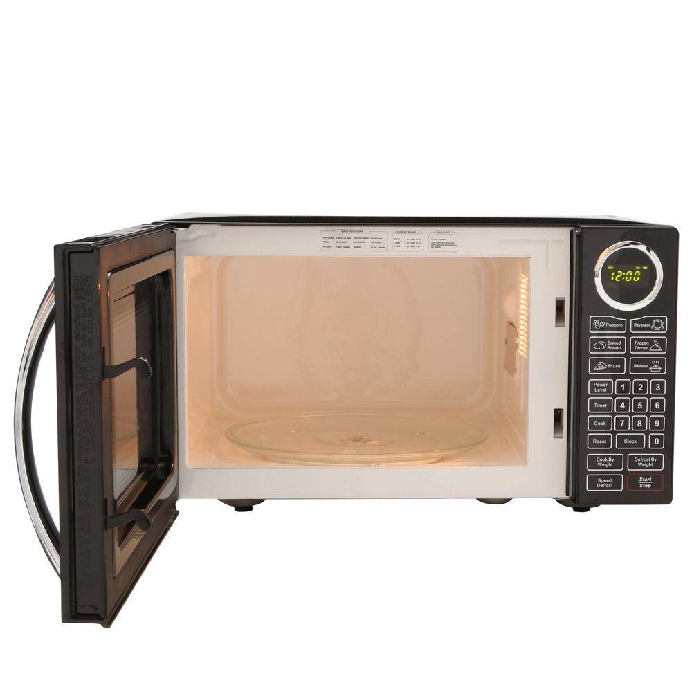 0.9 Cu ft Black Microwave B512064