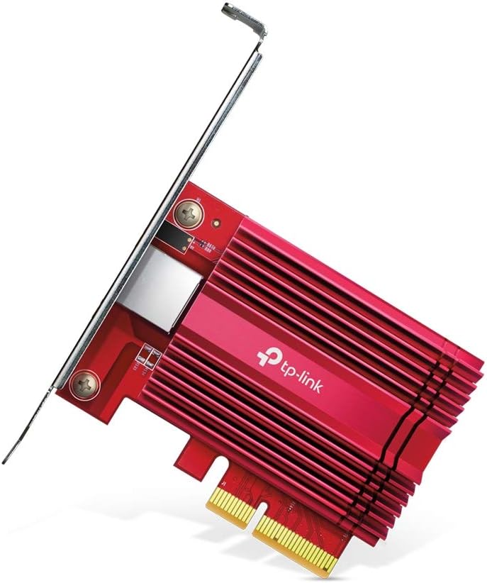 10GB PCIe Network Card with CAT6A Ethernet Cable J110763