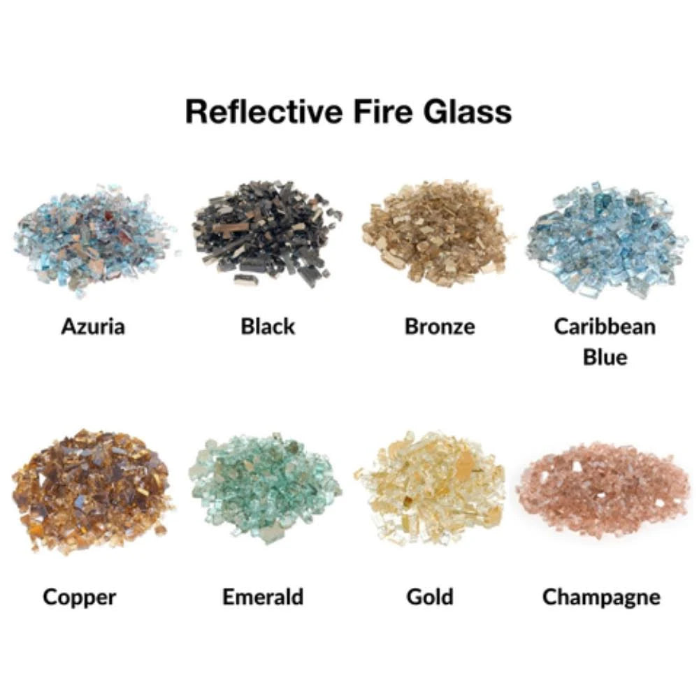Bronze 10 lb. Fire Glass for Gas Burners W1274