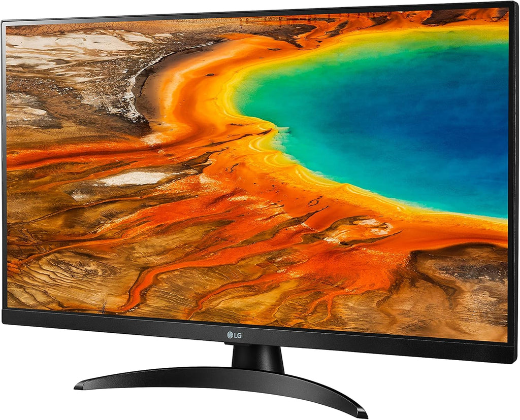 27” Full HD IPS TV/Monitor with Dual 5W Built-in Speakers, HDMI Input, Wall Mountable, Remote Control – Black W91376