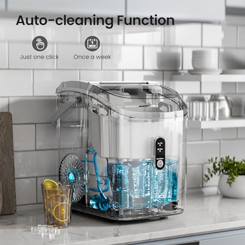 Black Portable Nugget Ice Maker P5119