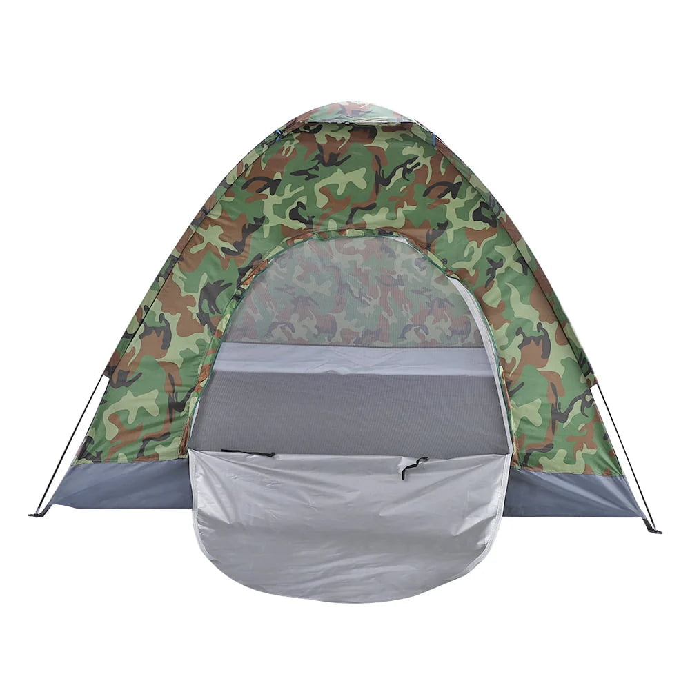 3-4 Person Camouflage Camping Tent with Carrying Bag K69693