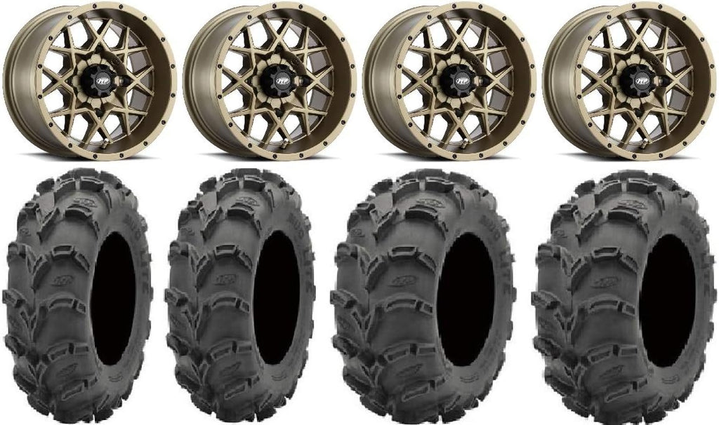 9 Items: 14 Wheels Bronze 27 Mud Lite XL Tires G42338