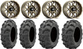 9 Items: 14 Wheels Bronze 27 Mud Lite XL Tires G42338