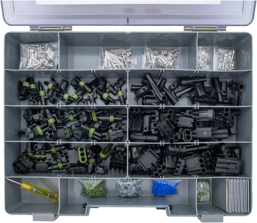 405 Piece Sealed Automotive Electrical Connector Kit W2595