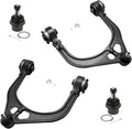 RWD Front Upper Control Arms + Lower Ball Joints 4pc Set O81924