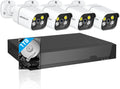 5MP NVR 8 Channel Poe Security Camera System with 1TB Hard Drive X289