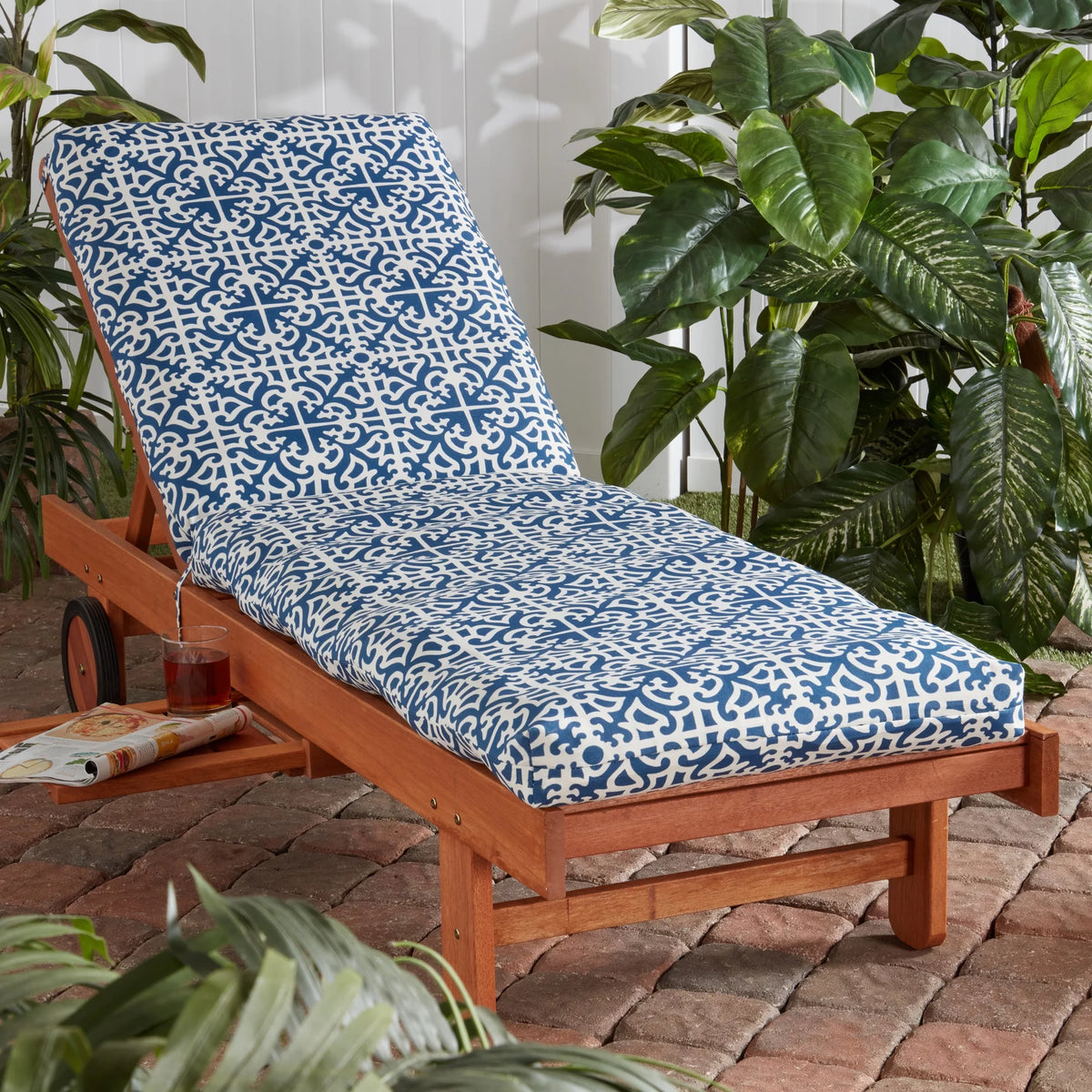 Indigo Outdoor Chaise Cushion U1658